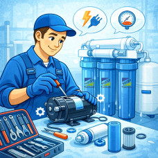 Ремонт насосов обратного осмоса